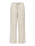 ONLY - ONLBRUXELLES MW LIN BL TIE PANT PNT NOOS - Legging - Vrouwen - Moonbeam