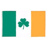 AZ FLAG Vlag Ierland met klaver 90x60 cm Polyester 100D 2 Ringen