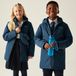 Regatta Farbank II imperméable respirante isolante veste à capuche pour Enfants, bleu, taille 128