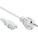 Allteq C13-430-W electriciteitssnoer Wit 3 m C13 stekker