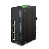 Planet IGS-504HPT - Netwerk switch - Zwart