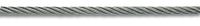 Chapuis BC13 Pvc mantelkabel, verzinkt staal, 30 kg, diameter 1/2 mm, 100 m spoel, grijs