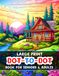 Large Print Dot To Dot Book For Seniors & Adults