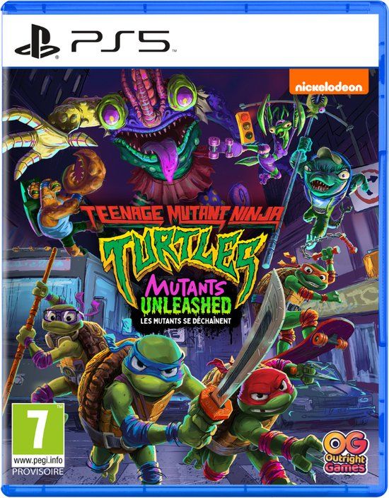 Teenage Mutant Ninja Turtles: Mutants Unleashed - PS5 - Standard Edition