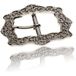 FREDERIC HERMANO Buckle Versailles 35mm Metal Silver - 328707500020