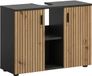 Xonox.Home Mone wastafelonderkast B/H/D: 80x59x30 cm in basaltlook