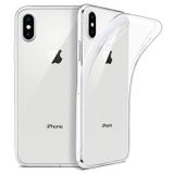 Coque transparente en TPU antidérapante pour iPhone XS Max