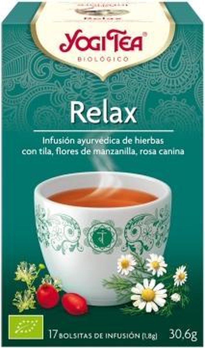 Yogi Tea Relax Infusión 17 X 1,8 G