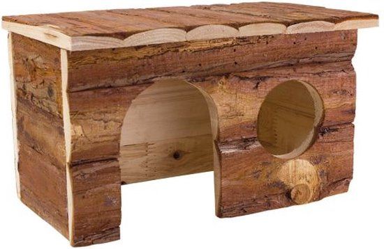 Arquivet Houten Huis Voor Knaagdieren - 28x18x16 cm