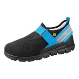 37376 - Slipper zwart/blauw ESD - 38