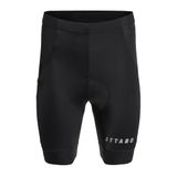 ATTABO Kiro Fietsbroek voor dames, met schuimvulling, ademend en flexibel, zwart, maat S