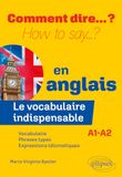 Le ELLIPSES Le vocabulaire indispensable en anglais A1-A2 Paperback