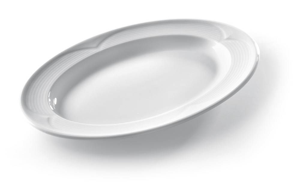 Hendi Schaal Ovaal Saturn 290 x 200 x 30 mm Wit Porselein