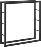 OutdoorMatch Houtopslagrek Pico - Noir