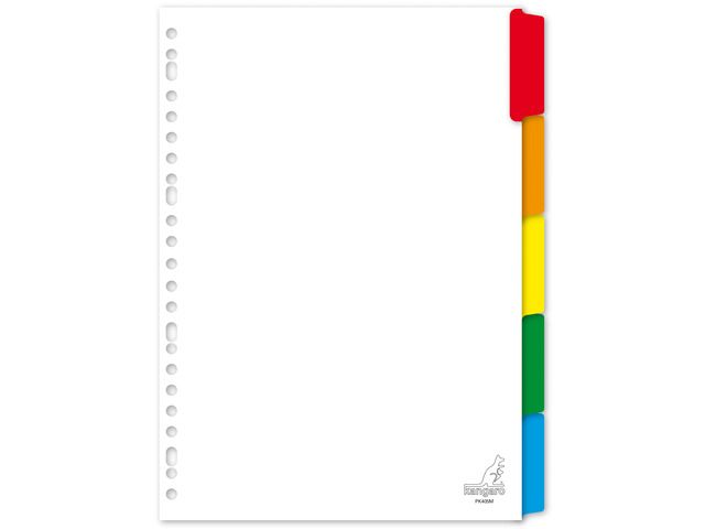 Kangaro PK405M Index Tabs - Wit
