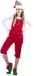 Haza Jumpsuit Femme Rouge - Taille S