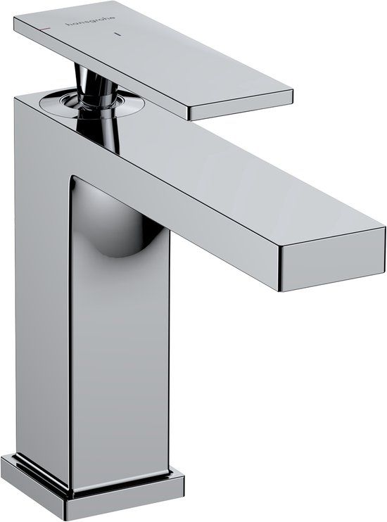 Hansgrohe Tecturis wastafelkraan 110 coolstart met trekwaste chroom 73014000