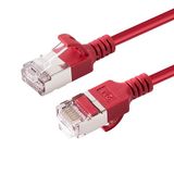 Microconnect V-FTP6A0025R-SLIM netwerkkabel Rood 0,25 m Cat6a U/FTP (STP)