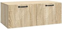 vidaXL Wandmontage TV-kast Sonoma Eiken 78,5 x 41 x 30 cm Bewerkt hout
