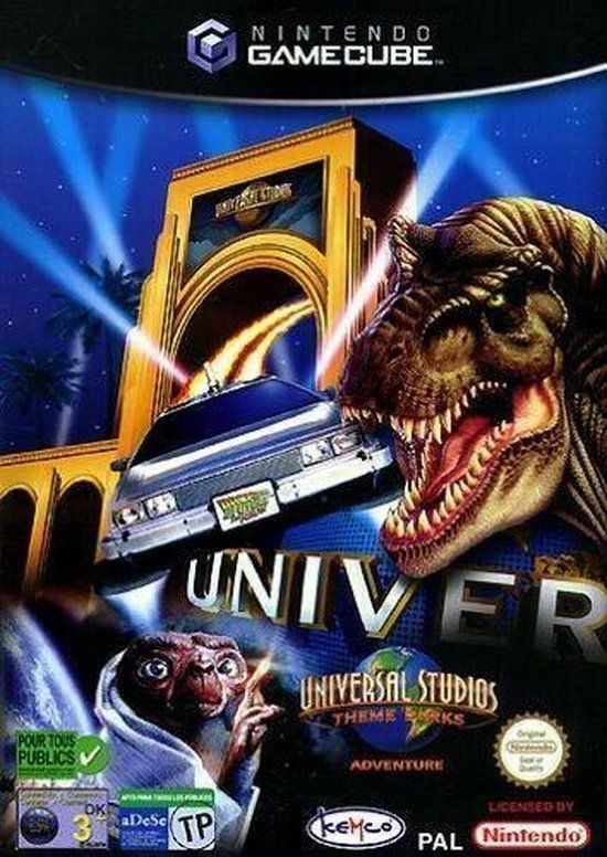 Kemco Universal Studios Game Cube