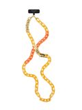 Cheeky Chain Munich Cheeky Chain Cheeky Chain Munich Smartphonehoesje 'Funky' goudgeel / goud / oranje