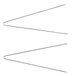 KS Tools 500.1383 Mercedes-ontstekingsslot demontage-naaldgereedschap Ø 1,25 mm, 2-delig