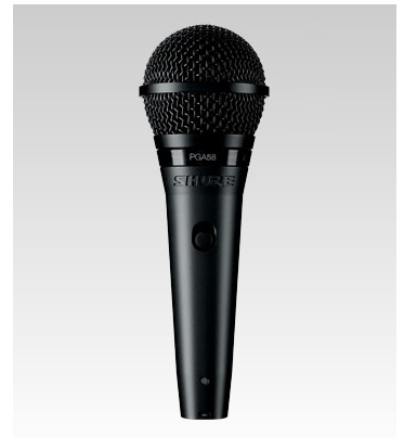 Shure PGA58 - Zwart - Microfoon
