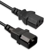 Vultech ALIM15-IN electriciteitssnoer Zwart 1,5 m C14 stekker C13 stekker