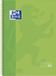 Oxford Classic Europeanbook spiraalblok, ft A4+, 160 bladzijden, geruit 5 mm, groen 5 stuks