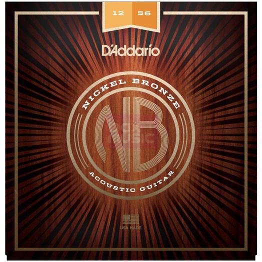 D'ADDARIO Nickel Bronze Light Top akoestische gitaarsnaren