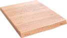 vidaXL Wastafelblad 40x50x(2-4) cm behandeld massief eikenhout lichtbruin