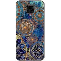 Xiaomi Redmi Note Mandalla bleu verstevigd hoesje met sublimatie bedrukking