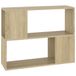 VidaXL TV-meubel 80x24x63 cm bewerkt hout sonoma eikenkleurig