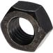 Écrou hexagonal M6 classe 8 acier zingué noir - 500 pièces