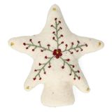 Flèche, feutrine, étoile, brodée, rouge et blanc