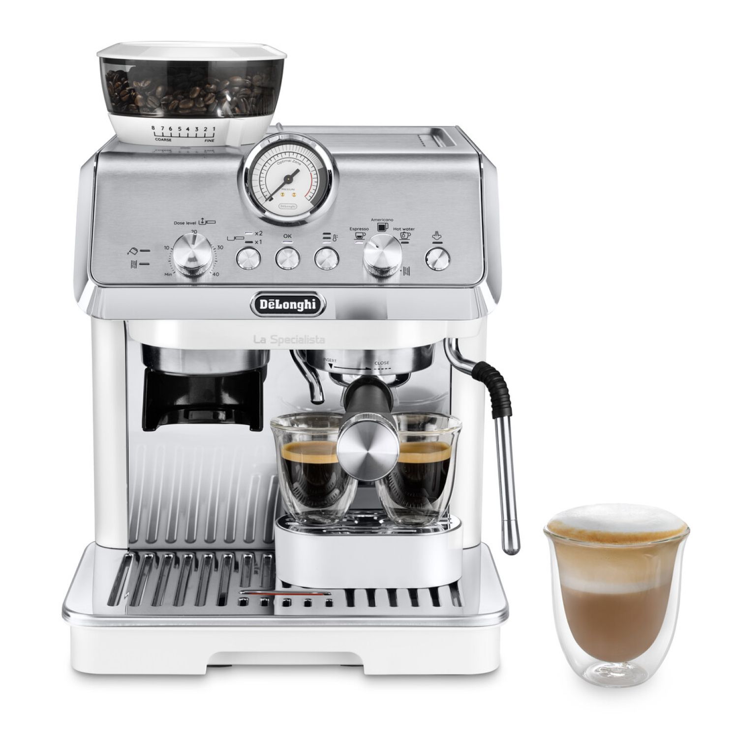 De'Longhi EC 9155.W Espressomachine - Half automatisch - 1.5L - Wit