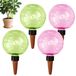 4 Pièces Boules d'irrigation automatiques pour plantes - Distributeur d'eau pour intérieur et extérieur