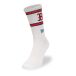 NEW ERA Chaussettes 'PREMIUM' rouge / noir / blanc
