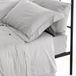 Catherine Lansfield Sateen Ice Grey Set bedlaken + 2 kussenslopen + hoeslaken 260 x 280 + 50 x 110 (2) + 180 x 200 cm