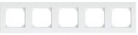 Schneider Electric Merten System M afdekraam 5-voudig m-plan wit 515519