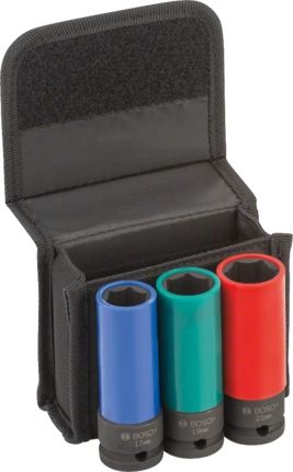 Bosch Impact Control 3-delige Dopsleutelmoffenset