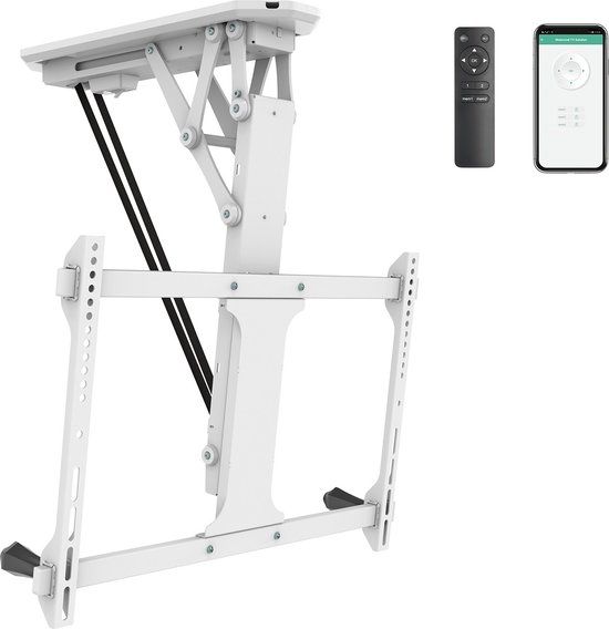 My Wall HL44MWL TV-plafondbeugel 81,3 cm (32) - 177,8 cm (70) Plafondhouder, Besturing via app, Met elektromotor, Gemotoriseerd, Kantelbaar, Zwenkbaar Met