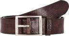 JOOP! Leren Riem Classic Jeans Belt 4,0 CM W95 D`Brown Donkerbruin