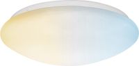 Velvalux LED Plafondlamp - 12W 1300lm - Aanpasbare Lichtkleur CCT - Spatwaterdicht IP44 - Opbouw - Rond - Wit