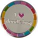 DOODLEBUG COLL PIN I LOVE DB