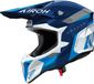 Airoh Wraaap Conquer Motocrosshelm Blauw/wit/zwart Maat XS