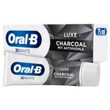 Oral-B 3D White Luxe Charcoal Whitening Tandpasta