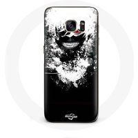 Maniacase Hoesje voor Samsung Galaxy S6 Edge Anime Tokyo Ghoul pure horror Ken Kaneki