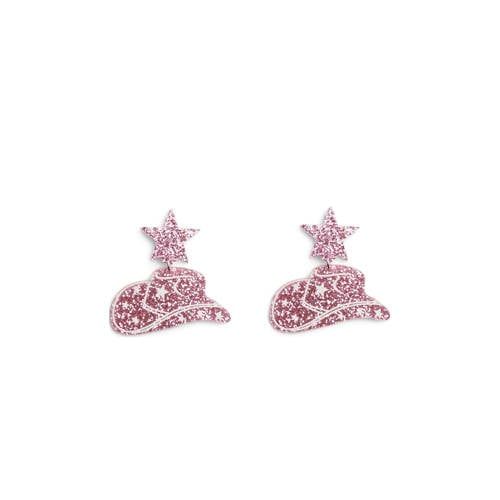 PIECES PCCANNA oorbellen roze