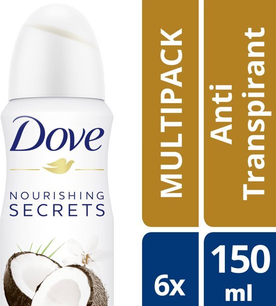 Dove Women Deodorant Coco & Jasmine 6 stuks - 150ml